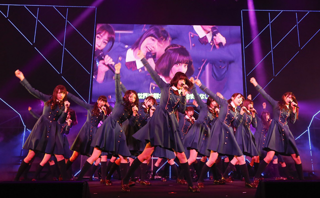 「欅坂46」が初の単独ライブ!　「サイレントマジョリティー」など全7曲を披露し、デビュー前にして5000人のファンが熱狂!!
