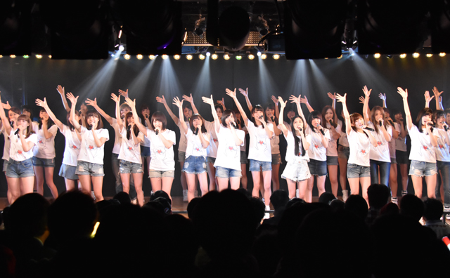 東日本大震災から5年  AKB48グループのメンバー238人が全国の劇場で震災復興支援特別公演