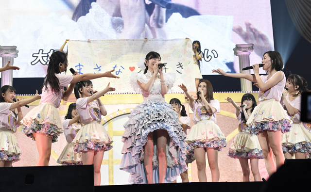 「SKE48」の大矢真那が卒業コンサートを開催