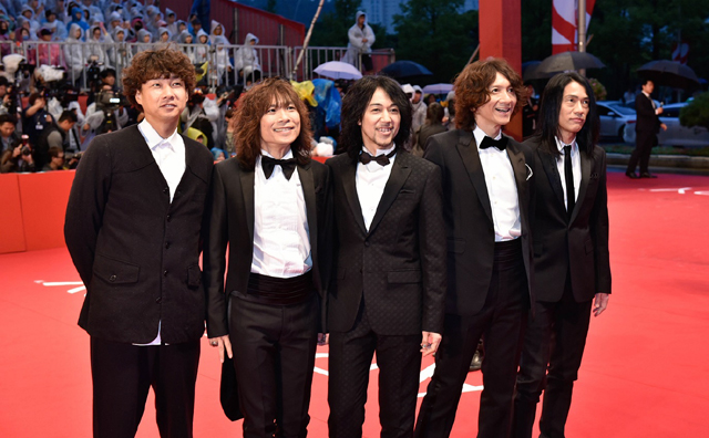 「THE YELLOW MONKEY」が釜山国際映画祭のレッドカーペットに登場