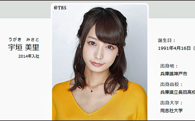TBS宇垣美里アナに女性出演者「ノーリアクション」！ 来たるTBS退社後も苦労は尽きそうになく、まさかのグラビアデビューも？