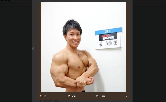 ボディビルダー・横川尚隆、超天然キャラが面白すぎてファン爆増！「最終的には筋肉になりたい」 の画像1