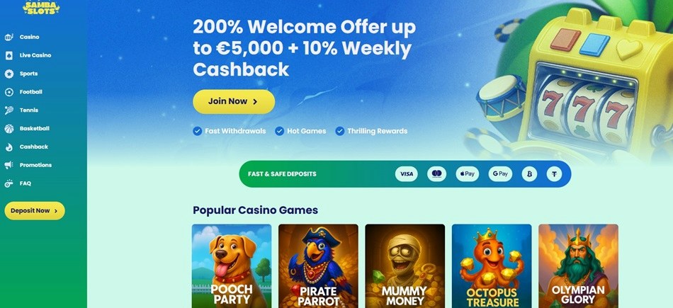 Samba slots